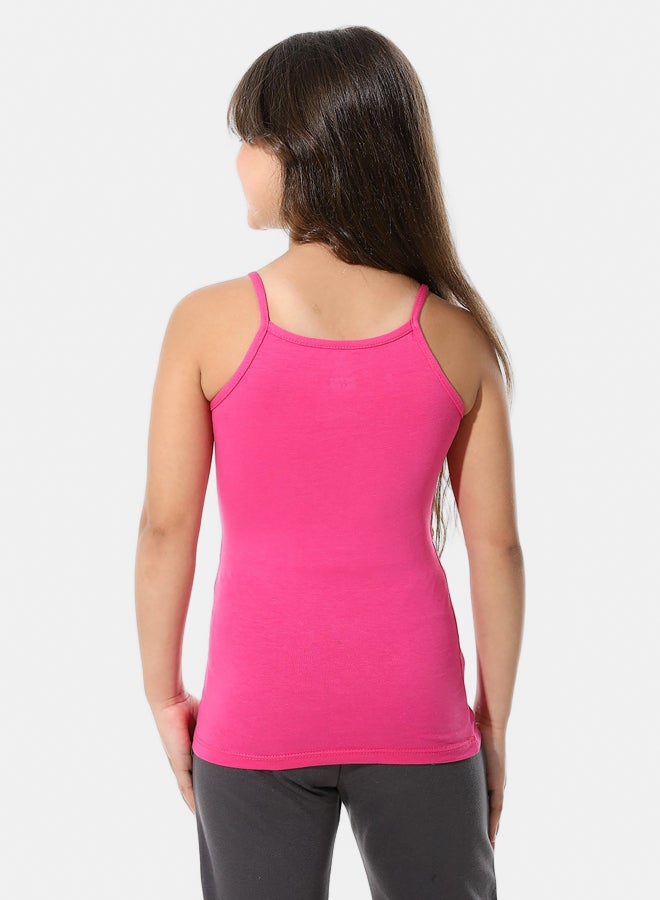 Andora Girls Sleeves Solid Cotton T-Shirt - Image 4