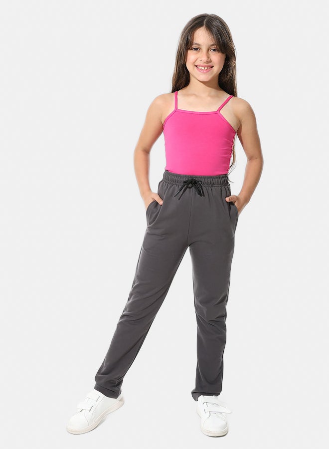 Andora Girls Sleeves Solid Cotton T-Shirt - Image 5