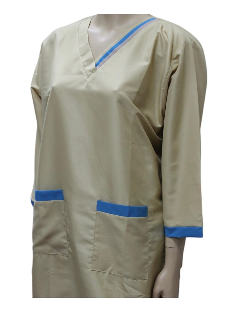 Housemaid Uniform Maid & Nanny Scrub Suit, 4-Piece Set - Image 4