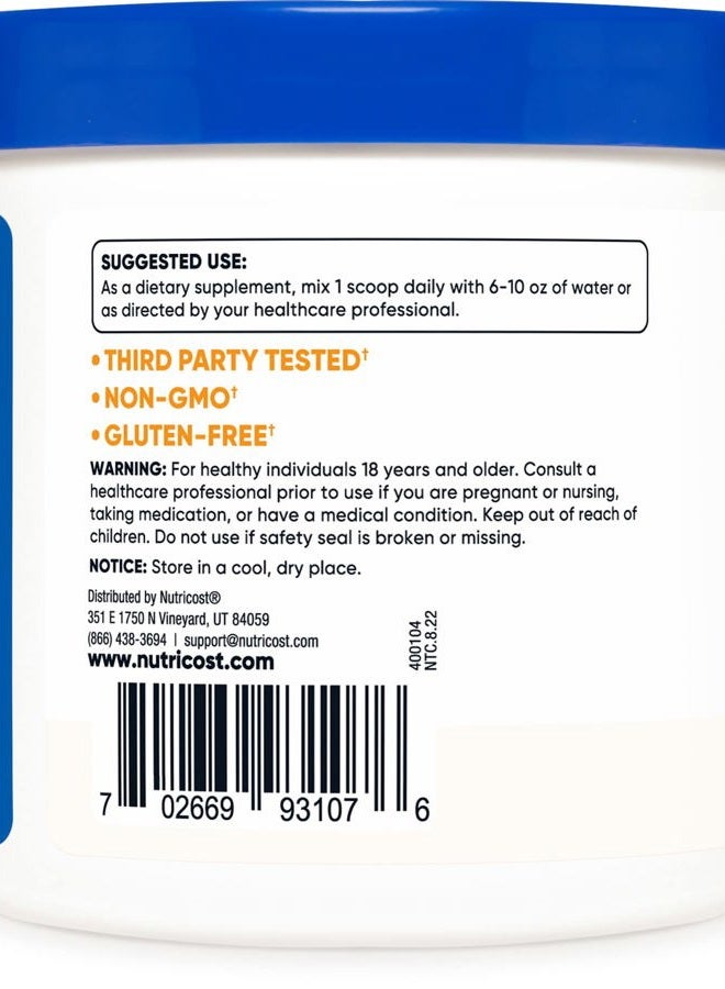 Nutricost Pure DMAE-Bitartrate Powder 100 Grams - Image 3