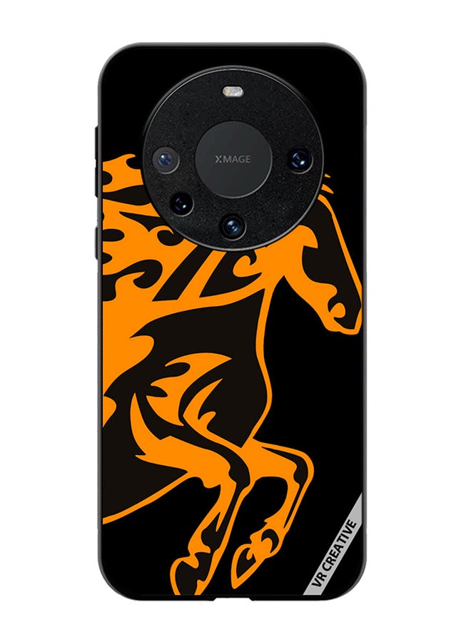 VR CREATIVE Protective Case Cover For Huawei Mate 60 Pro Horse Flame Design Multicolour - Image 1
