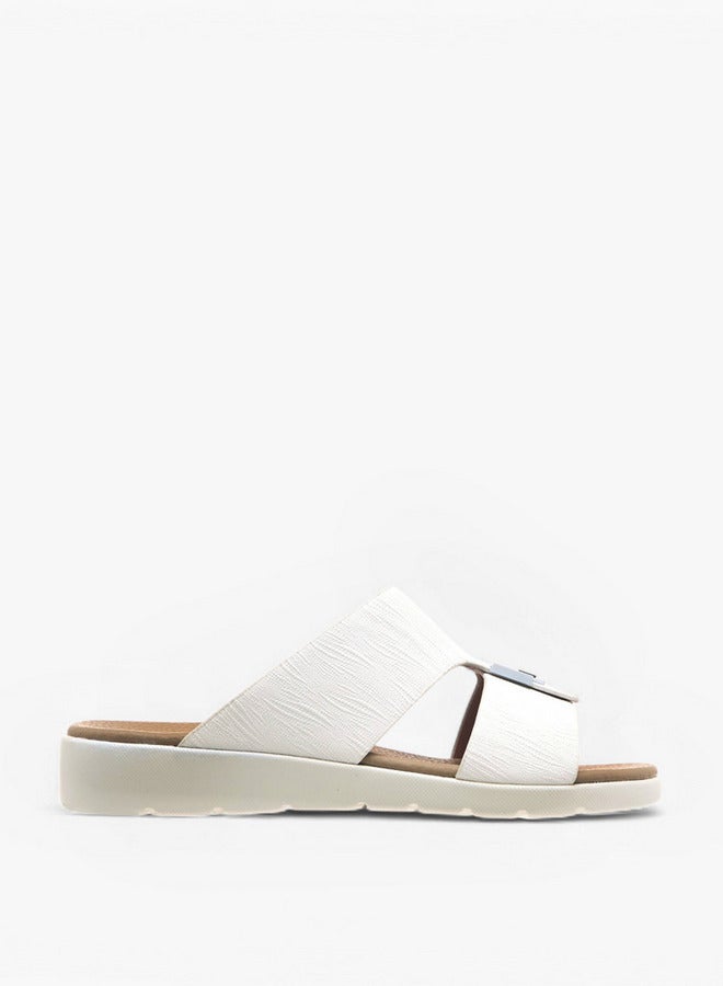 LBL by Shoexpress Boys Metal Accent Slip-On Arabic Sandals  - Image 2