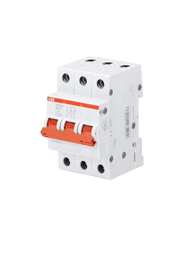ABB 40A 3P ISOLATOR SHD203/40 2CDD273111R0040 - Image 2