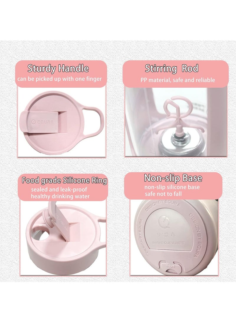 Generic Electric Protein Shaker Bottles 22oz Portable 2 min Mixer Cup for Smooth Shakes & Supplements Self Stirring Mug for Coffee milk powder oatmeal milkshake random color product - Image 4