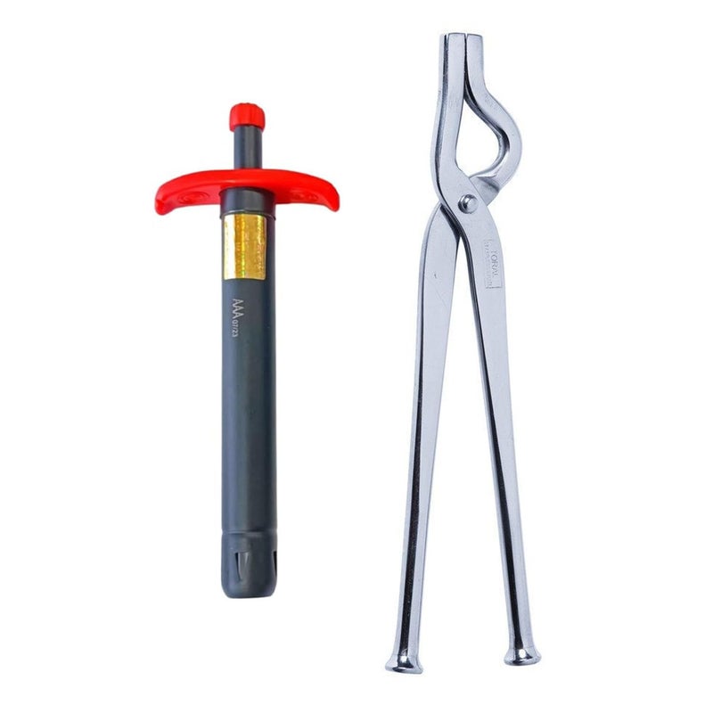 Laxmi Kitchenwere One Side Sansi Gas Lighter Stainless Steel Wire Cutter with Handle for Woodworking and Metalworking - Image 1