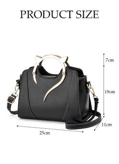 Generic Fashion Handbag with Removable Shoulder Strap Top Handle for Women Ladies Elegant Shoulder Crossbody Bag for Office Travel Daily Bag  - Image 1