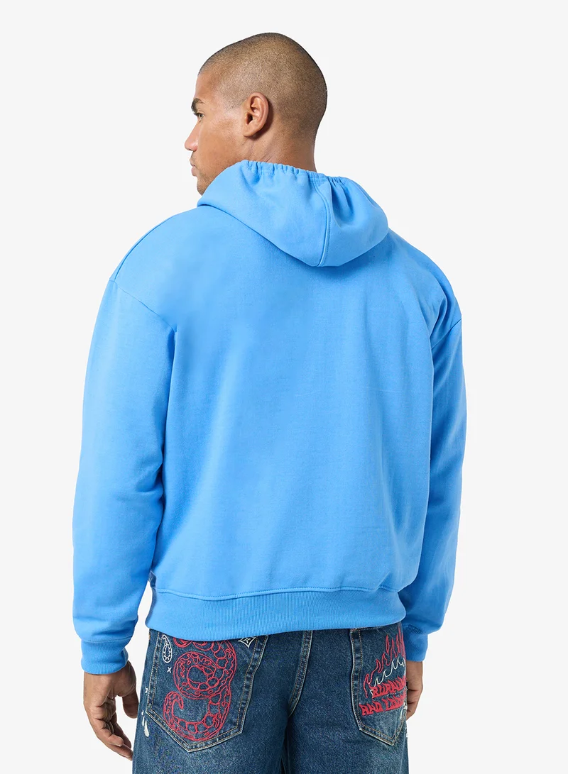 Seventy Five  Graphic Pullover Hoodie for Men | Best Price UAE