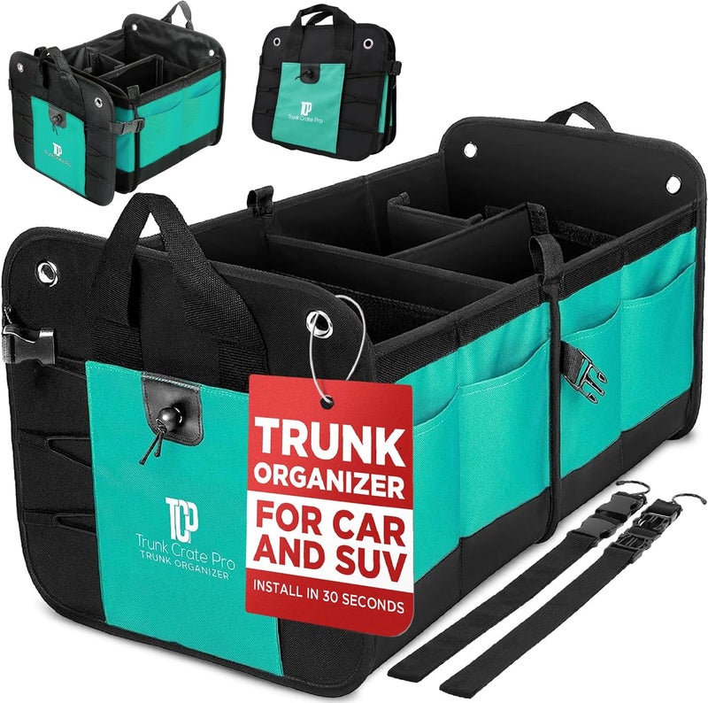 TRUNKCRATEPRO Heavy Duty Trunk Organizer - Image 1