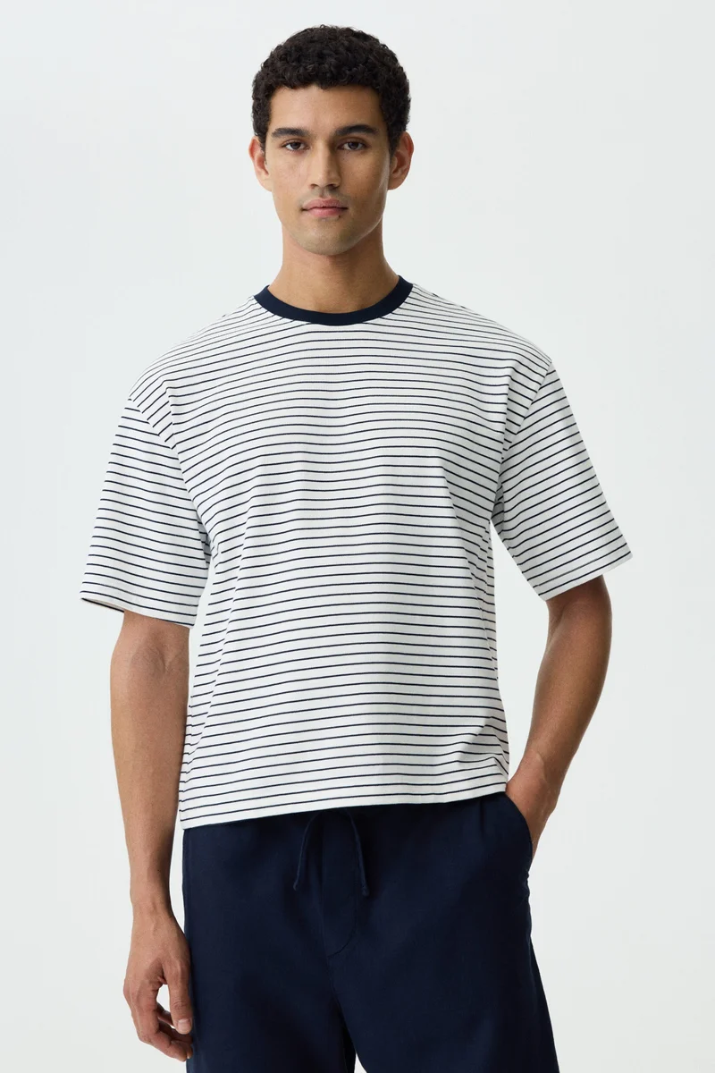 Relaxed Fit Boxy cotton T-shirt
