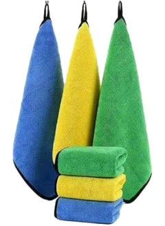 MOTRK MOTRK Car Drying Towel, Free Microfiber Cleaning Cloth,Premium Professional Soft Microfiber Towel,Super Absorbent Detailing Towel for Car/Windows/Screen/Kitchen,30x30cm 3Pack  - Image 4