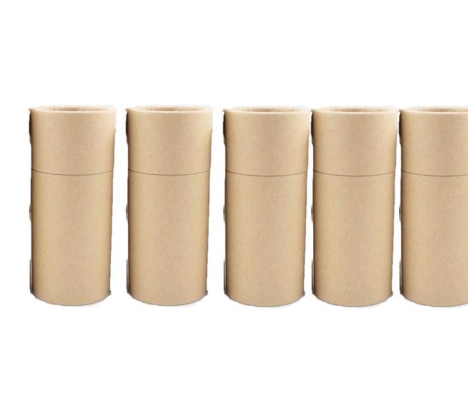 EMPTY KRAFT PAPER JAR TUBE CARDBOARD BOXESESSENTIAL OIL BOTTLE PACKAGING BOX GIFT PAPER TUBE PACKING BOX WITH LID ROUND PAPER CARDBOARD BOXES5PCS 30ML