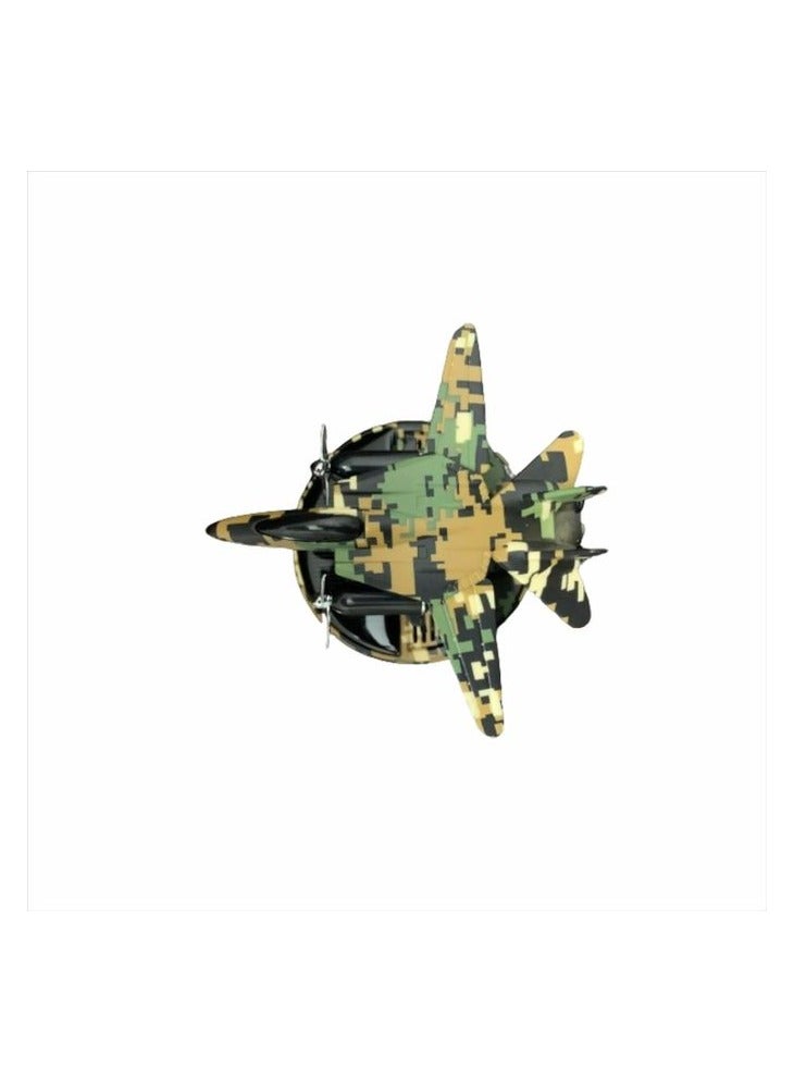 معطر جو للسيارة يعمل بالطاقة الشمسية بتصميم طائرة دوارة - Image 5