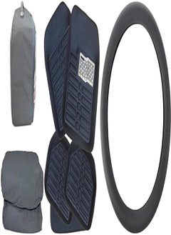 car Cover set for FIAT Panda Cross Launch Edition(outer full cover 2layers+steering wheel cover+floor matt)