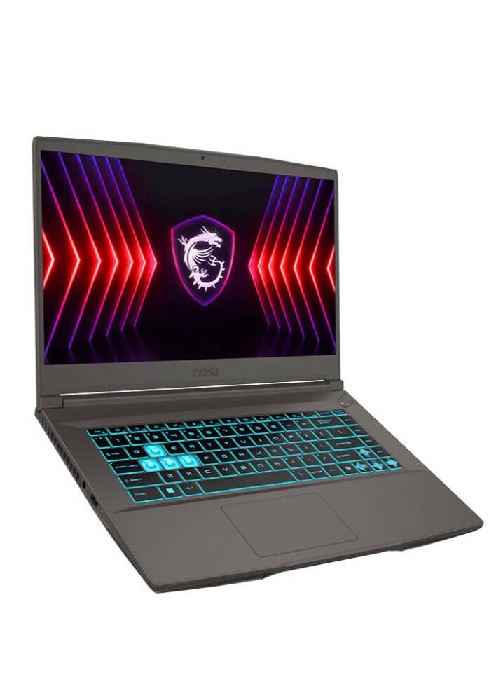 MSI Thin A15 B7VE-247XAE Gaming Laptop 15.6-Inch FHD Display, AMD Ryzen 5 7535HS Processor/8GB RAM/512GB SSD/6GB GeForce RTX 4050 Graphics/Free DOS English Cosmos Gray english Cosmos Gray - Image 1