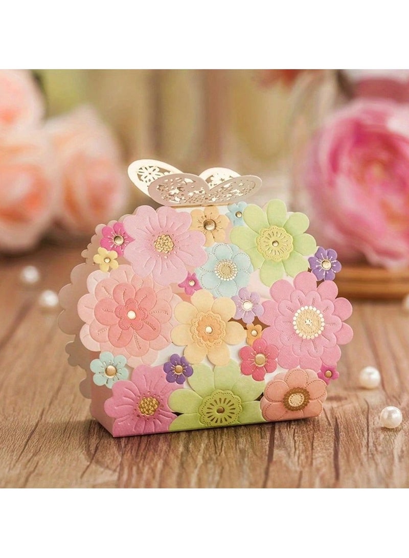 Gift box distributions for Eid and birthday gift distributions. Ideal for presenting chocolates, sweets, or gifts. Set of 10 pieces. - Image 1