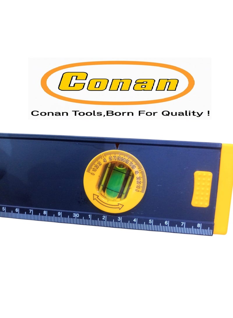 Conan Professional Split Level 40cm – Model COL08040 – 16 Inch Heavy-Duty Spirit Level for Construction & Carpentry - Image 3