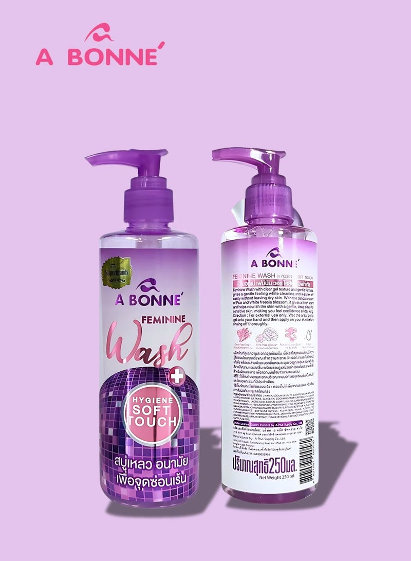 A Bonne Feminine Wash Hygiene Soft Touch 250 ml. - Image 4