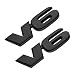 BWBWND 2 PCS 3D V6 Metal Emblem Classic Decorative V6 Nameplate Logo Side Rear Tailgate Badge Car Fender Trunk Letters Emblem Sticker Decal Compatible with 4Runner Tacoma Black - Image 2