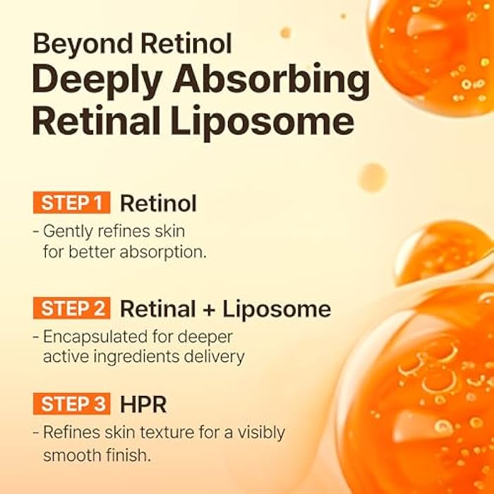 GOODAL Black Carrot VITA-A Retinal Intense Serum 8.0, Wrinkle Retinol Plumping Ampoule, Dark Spot Correcting Glow Serum, Pore Minimizing & Tightening, for Sensitive Skin, Korean Skincare, 0.68 Fl Oz - Image 4