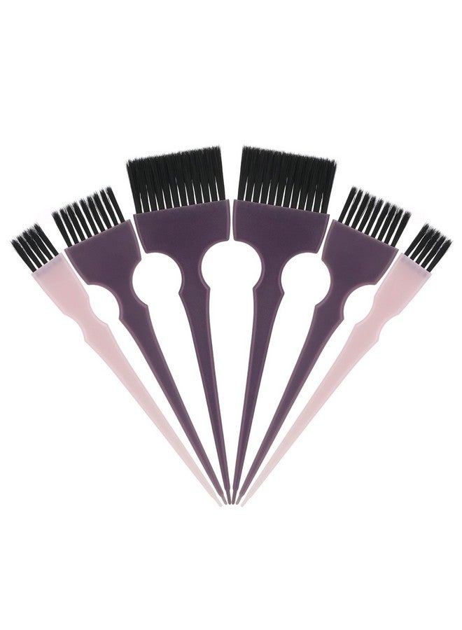 سيج بيوتي مجموعة فرش تصفيف الشعر الاحترافية المكونة من 6 قطع من Segbeauty - فرش الصبغ، فرش وضع اللون لصبغ الشعر، الباليج، والتصفيف - Image 1