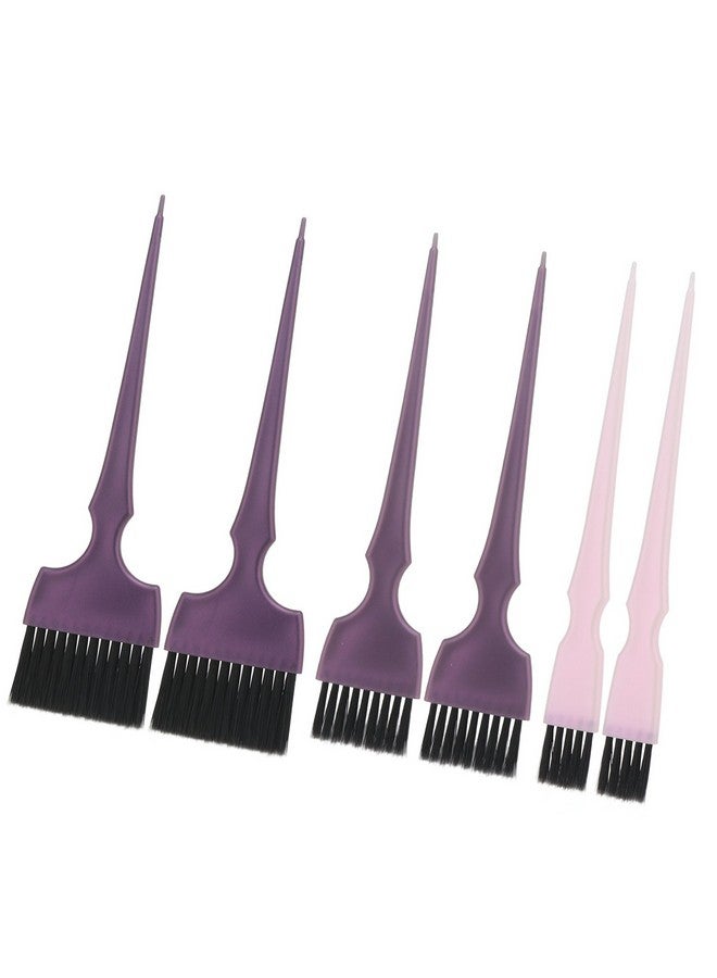 سيج بيوتي مجموعة فرش تصفيف الشعر الاحترافية المكونة من 6 قطع من Segbeauty - فرش الصبغ، فرش وضع اللون لصبغ الشعر، الباليج، والتصفيف - Image 3