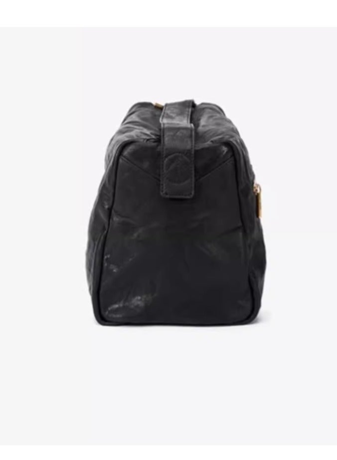 GT GROTTO Black Stone Large Capacity Shoulder Crossbody Bag Unisex - Image 3