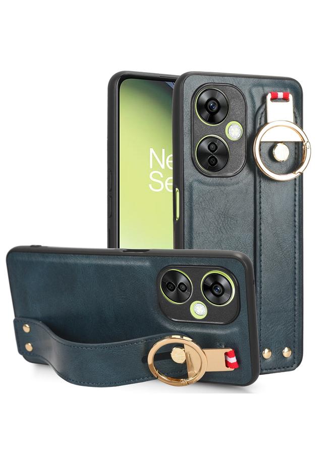 اس-توب جراب خلفي من الجلد لهاتف OnePlus Nord CE3 / CE3 Lite /N30 مع سوار معصم - Image 1