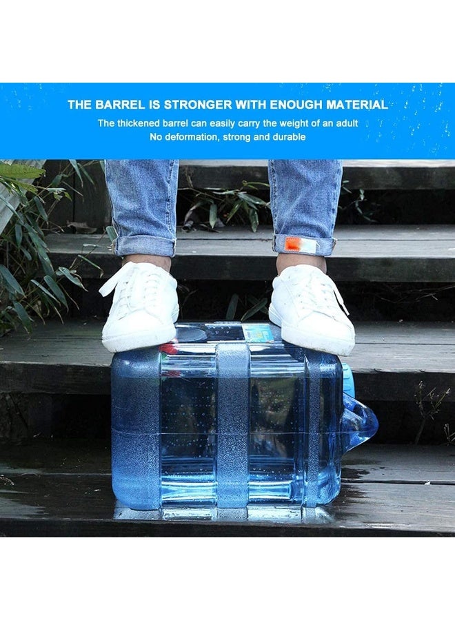 GO2CAMPS 15L Portable Water Carry Can with Tape for Camping | Portable Water Container | Water Storage Tank With Tape | Car Water Canister, Water Tank for Camping, Plastic Water Container With Tap - Image 5