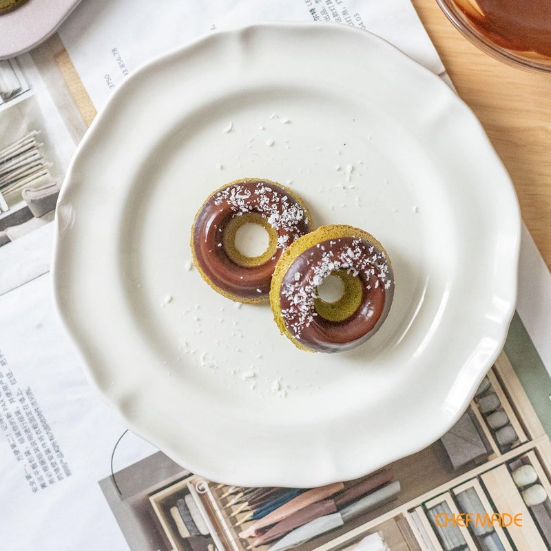 chefmade Donut Pan, Nonstick 20 Cavity Mini Ring Doughnut Baking Pan - Image 3