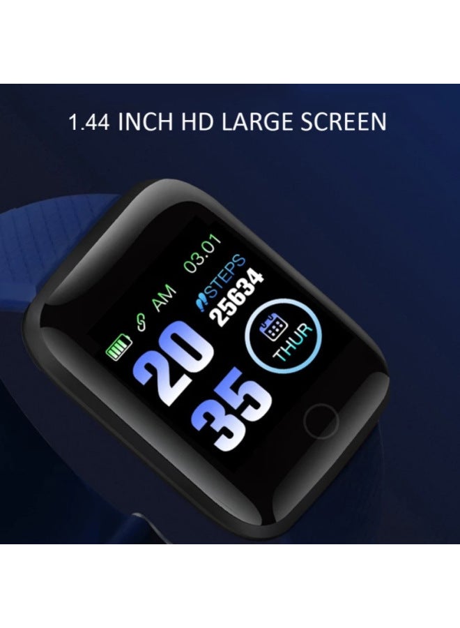 Plus Smart Bracelet Message Reminds Color Screen Movement D18s D20 Y68 Smart Bracelet A Generation Of Hair - Image 3