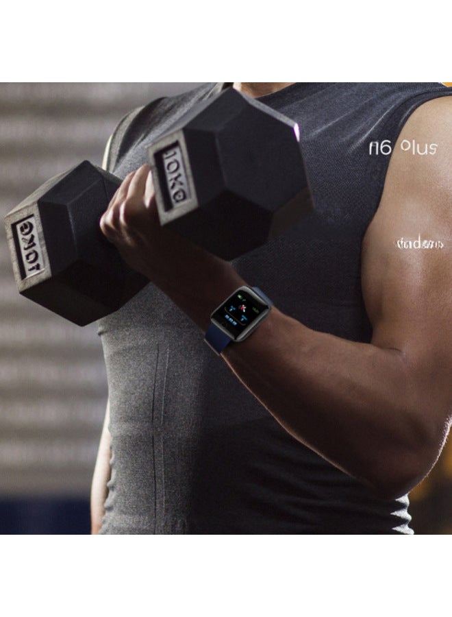 Plus Smart Bracelet Message Reminds Color Screen Movement D18s D20 Y68 Smart Bracelet A Generation Of Hair - Image 5