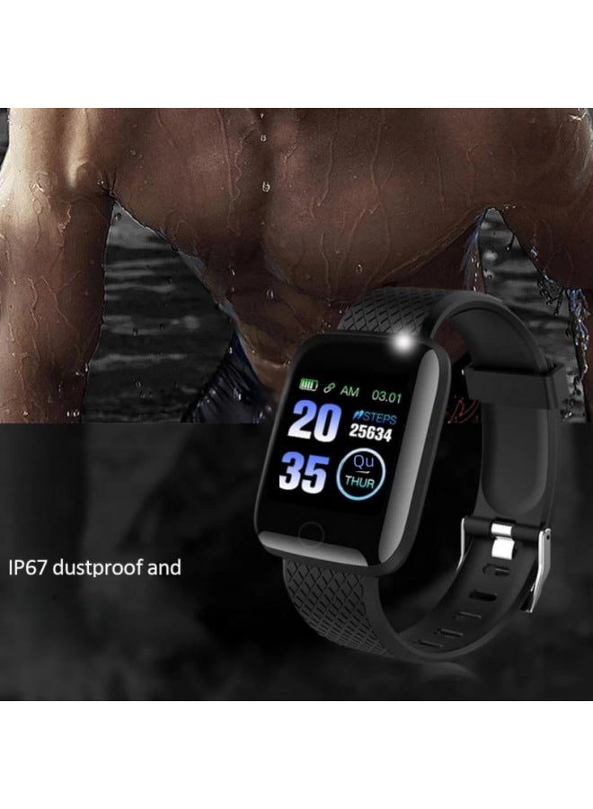 Plus Smart Bracelet Message Reminds Color Screen Movement D18s D20 Y68 Smart Bracelet A Generation Of Hair - Image 4