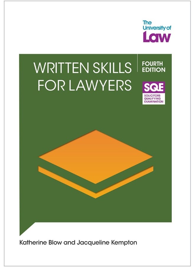 SQE2 - Written Skills for Lawyers 4e  - Image 1