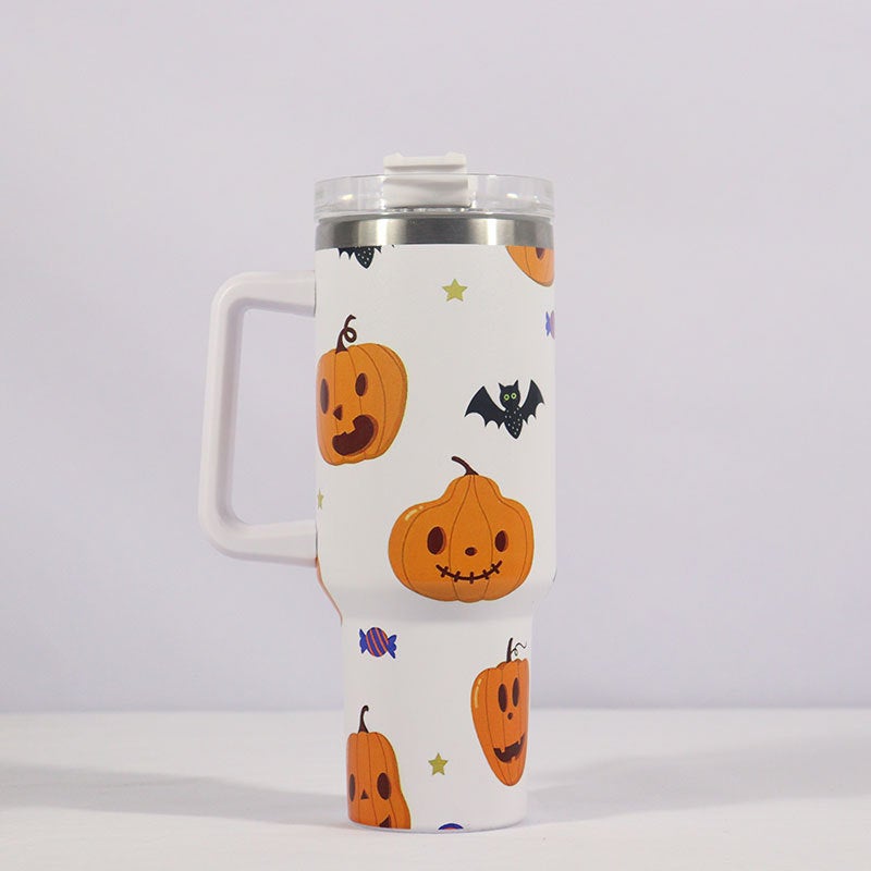 40Oz304 Car Cup Stainless Steel Insulated Cup Home Outdoor Double-Layer Insulated Cold Ice Cup Water Cup - Image 1