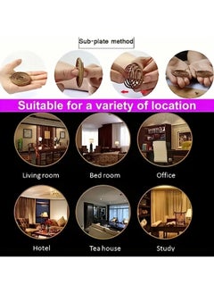 Just Quality 48pcs Strong Sandalwood Incense, Wormwood Incense, Buckthorn Hundred Years Incense Suitable For Incense Burner Each Portion Can Burn For 3 Hours, Suitable For Yoga Office Beautify The Environment  - Image 4