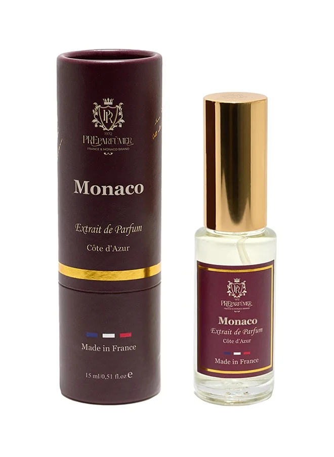 PREPARFUMER From France Extrait de Parfum Monaco for Women- Woody and Spicy Fragrance - Long Lasting Luxury Perfume, 15 ml