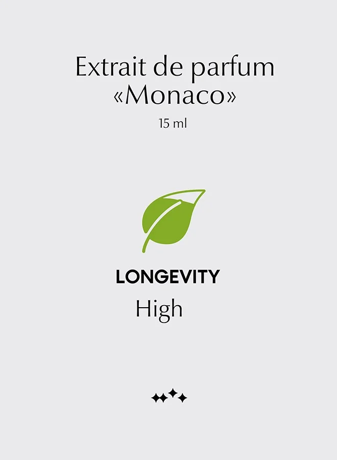 PREPARFUMER From France Extrait de Parfum Monaco for Women- Woody and Spicy Fragrance - Long Lasting Luxury Perfume, 15 ml