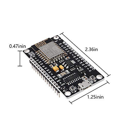 ACEIRMC 8pcs ESP8266 ESP-12E Serial Wireless Module CH340 NodeMcu V3 Lua WiFi Internet of Things New Version Development Board Compatible with Arduino IDE/MicroPython (8pcs) - Image 5