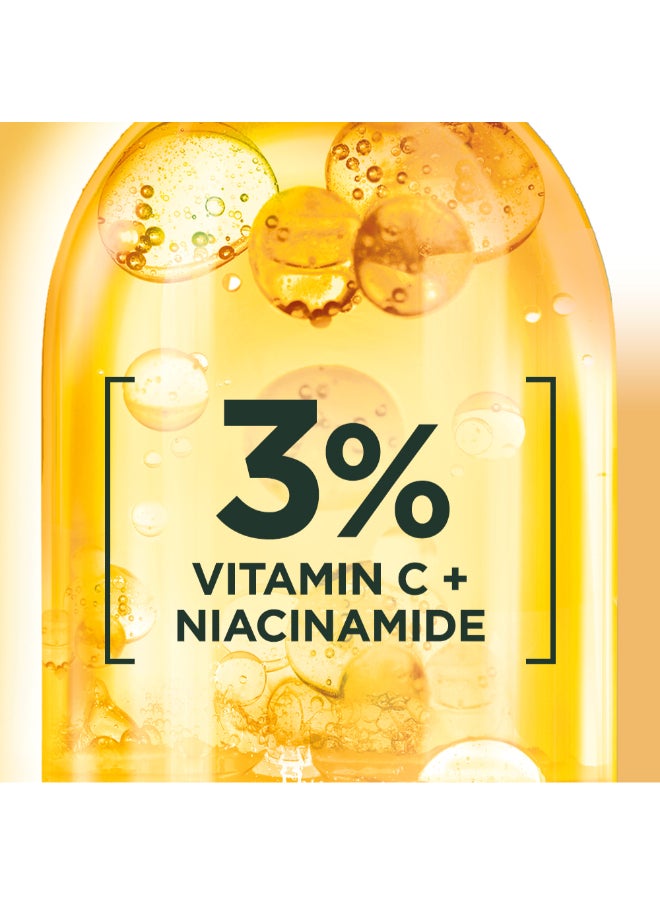 Garnier - Skin Active Fast Bright Hyperpigmentation and Dark Circles Ampoule Serum- Vitamin C and Niacinamide (Multi Pack 12 x 1.5ml) - Image 1