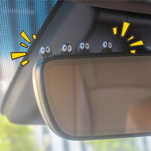 Mevodeata 20 Pcs Cute Soot Sprite Car Decor Rearview Mirror Accessories Cute Decor for Car Home and Office Gifts - Image 1