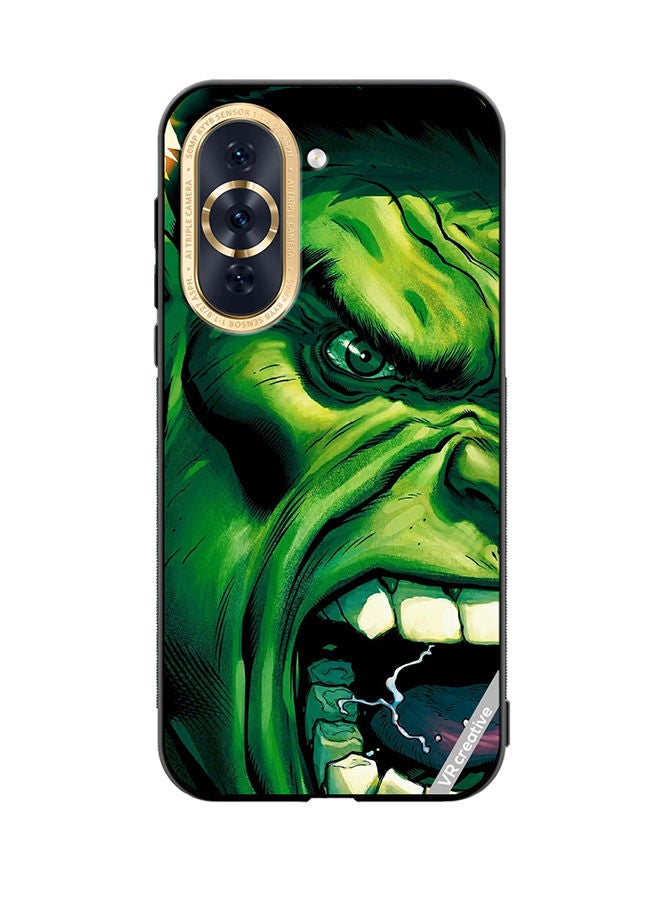 VR CREATIVE Protective Case Cover For Huawei Nova 10 Hulk Face Design Multicolour - Image 1