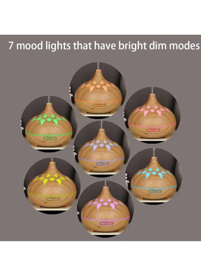 Generic Aromatherapy Diffuser For Essential Oils Home Large Room, 500ML  - Image 3