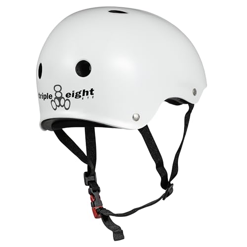 Triple Eight Certified Sweatsaver Helmet for Skateboarding BMX Roller Derby Roller Skating Inline Skating Scooter and Bike - Image 3