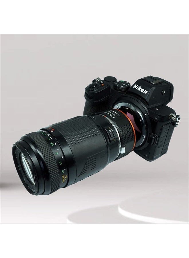 PHOLSY Lens Mount Adapter Manual Focus for Canon EOS EF Mount Lens to Nikon Z Mount Camera Body Compatible with Nikon Z fc, Z30, Z9, Z8, Z6, Z7, Z5, Z50, Z6II, Z7II, EF to Nikon Z, EOS to Nikon Z - Image 3
