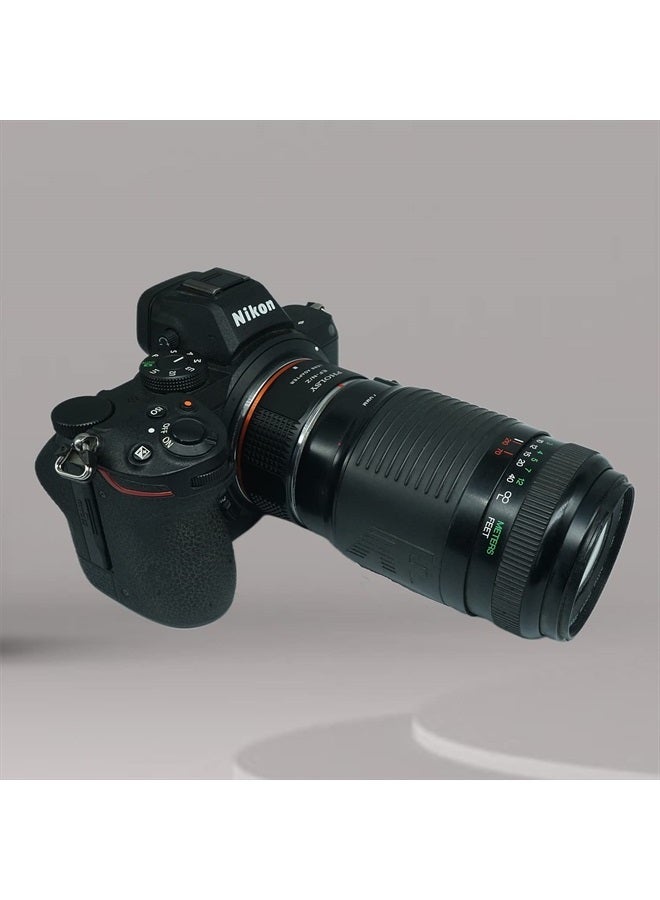 PHOLSY Lens Mount Adapter Manual Focus for Canon EOS EF Mount Lens to Nikon Z Mount Camera Body Compatible with Nikon Z fc, Z30, Z9, Z8, Z6, Z7, Z5, Z50, Z6II, Z7II, EF to Nikon Z, EOS to Nikon Z - Image 2