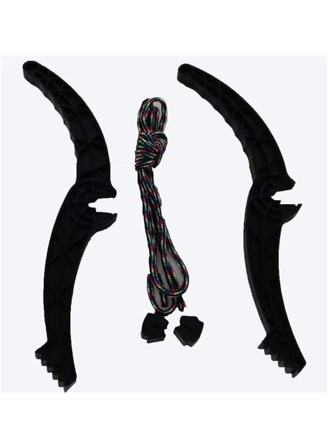 Generic Snowboard sandboard with rope blue  - Image 2