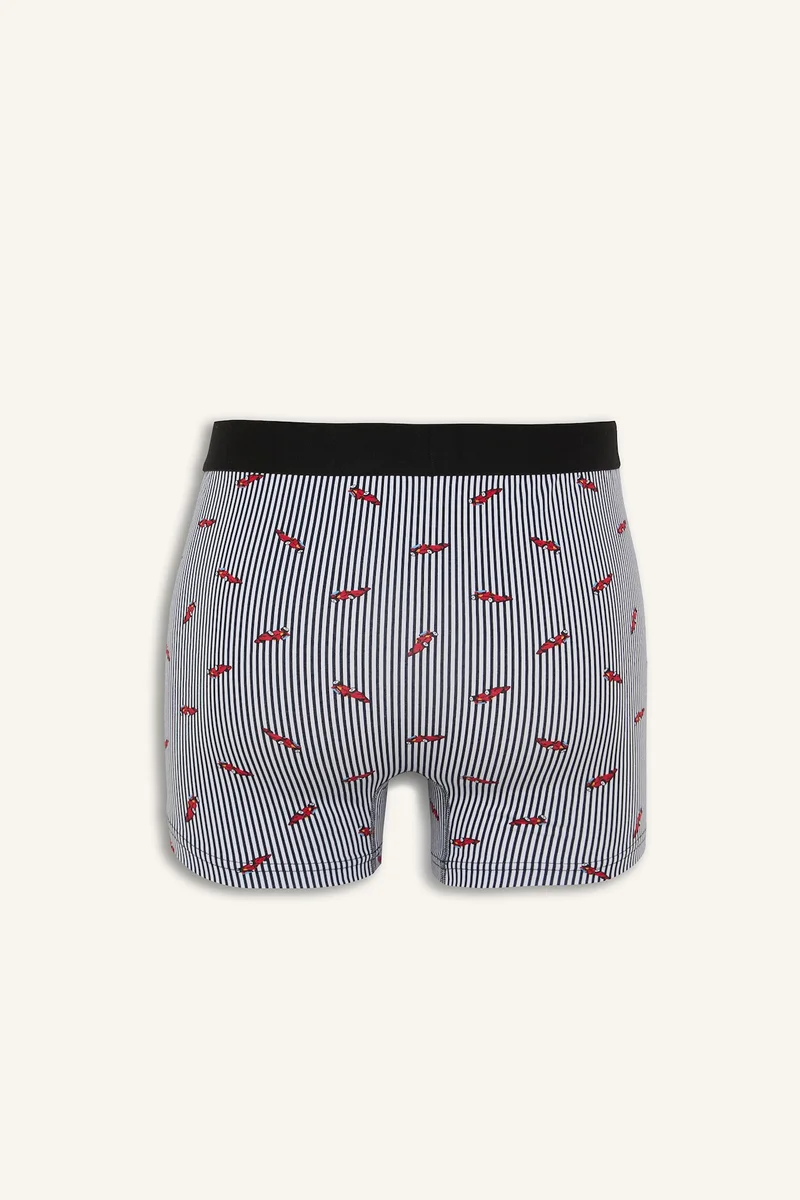 Defacto  Regular Fit 3-Pack Printed Boxers for Men | Best Price UAE
