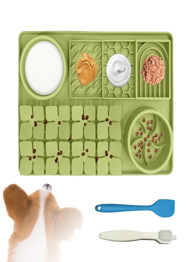 SmartTail Lick Mat for Dogs, Silicone Snuffle Mat for Puppies with Suction Cups, Dog Enrichment Toys for Anxiety Relief, Slow Feeder Dog Bowls for Wet and Dry Foods, Easy to Clean - Image 1