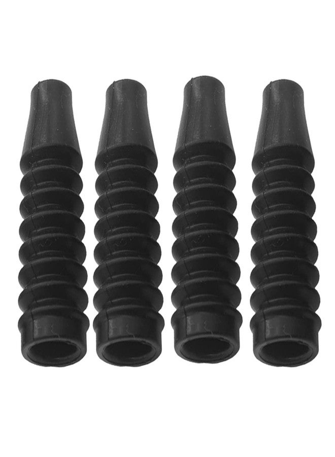 Dantenron 4Pcs 1:8 RC Absorber Rubber Cover Shock Damper Absorption Cover Dust-Proof Boot for 1/8 RC Off-Road Monster Short-Course Truck Car Kyosho TRX4 Hobao HPI HSP Upgrade Parts (36mm) - Image 1
