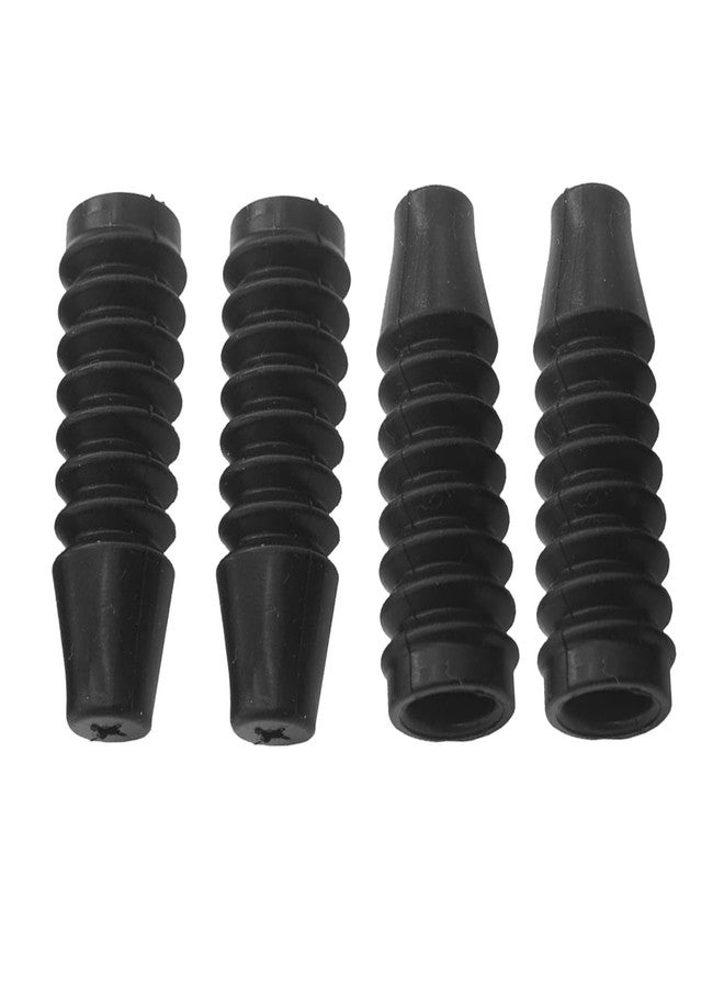 Dantenron 4Pcs 1:8 RC Absorber Rubber Cover Shock Damper Absorption Cover Dust-Proof Boot for 1/8 RC Off-Road Monster Short-Course Truck Car Kyosho TRX4 Hobao HPI HSP Upgrade Parts (36mm) - Image 3